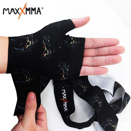 MaxxMMA Patterned Elastic Hand Wraps 1,2m (WR07)