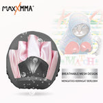 MaxxMMA Pro Punch Mitts-Pink with Cat (MP04)