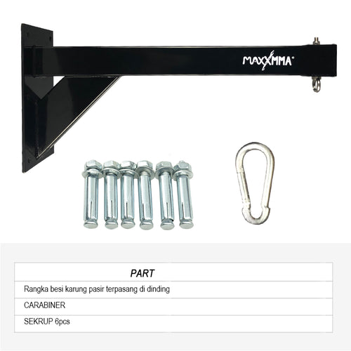 MaxxMMA Wall-Mounted Sandbag Hanger (HBH1)